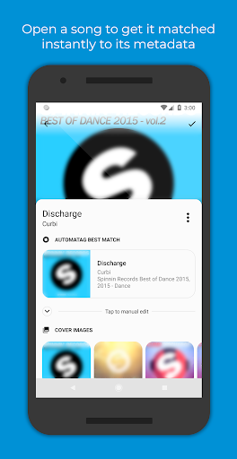 Android application Automatic Tag Editor screenshort