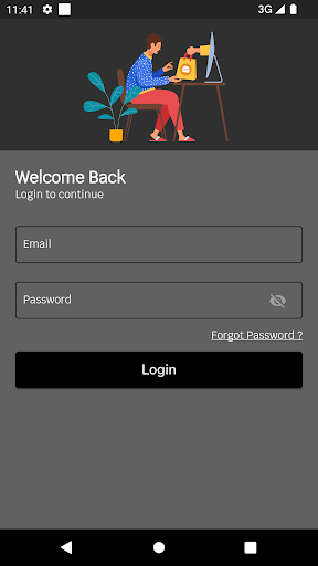Android application Latte Vendor screenshort