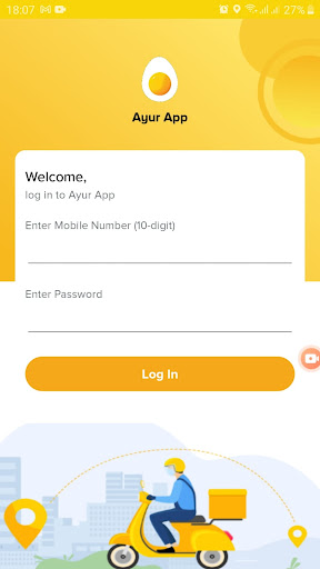 Android application eEgg Delivery screenshort
