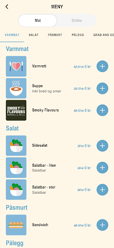 Android application DIGG Norge screenshort