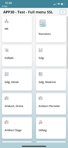 Android application Udfaset Keybalance test screenshort