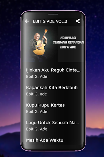 Kumpulan Lagu Ebiet G Ade Terlengkap