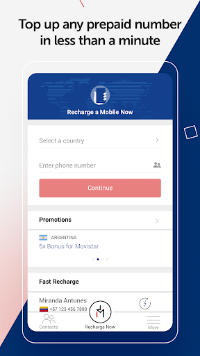MobileRecharge - Mobile TopUp Screen 3