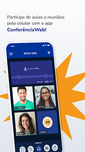 Android application ConferênciaWeb screenshort