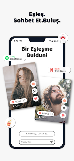 Android application Joinim - Canlı Sohbet screenshort