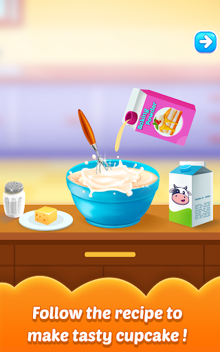 Cupcake Maker Baking Games screenshot 2