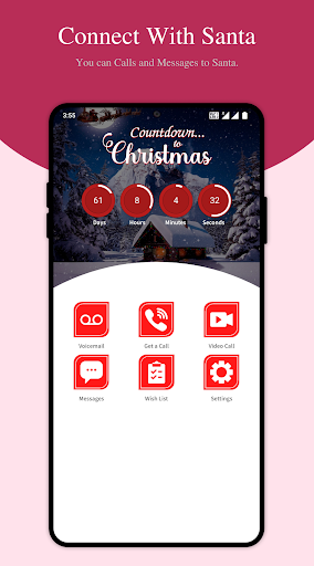 Android application Video Call From Santa Claus screenshort