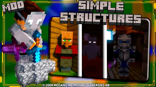 Simple Structures: MCPE Mods