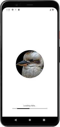 Android application laughing kookaburra Sounds screenshort