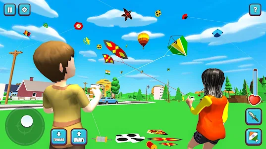 Indian Kite Game: Pipa combate