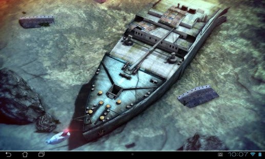 Titanic 3D Pro live wallpaper Screenshot