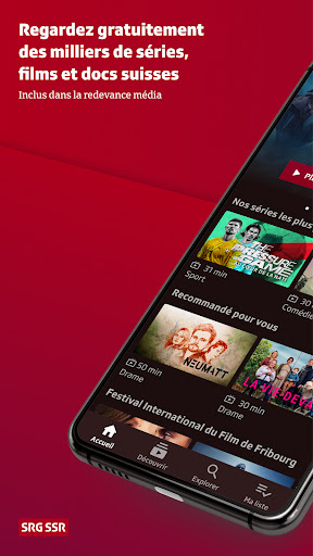 Android application Play Suisse screenshort