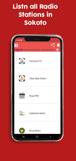 Android application Sokoto Radio Station - Nigeria screenshort