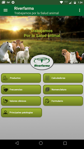 Android application Riverfarma screenshort