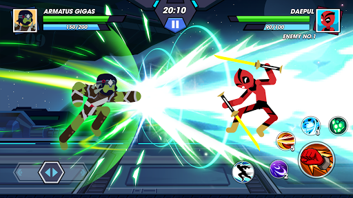 Stickman Fighter Infinity - Super Action Heroes screenshots apkspray 5