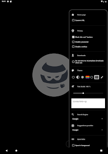 OH Private Web Browser - Priva Screenshot