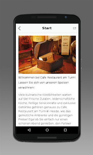 Cafe Restaurant Am Turm Screen 2