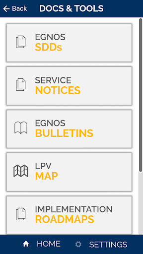 EGNOS Screen 3