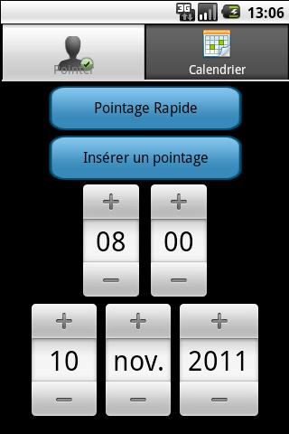 Working Time Screen 2