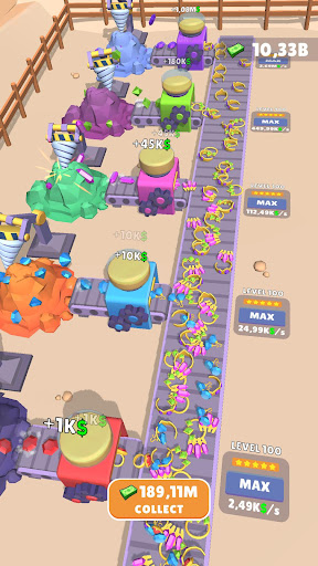 Android application Idle Crystal Line screenshort