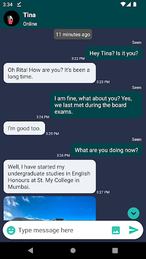 Android application Sonic - Chat, Messenger screenshort