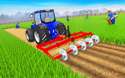 Tractor farming Tractor Game Screenshot