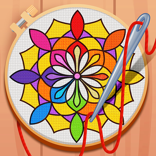 Descargar Cross Stitch Coloring Mandala para PC Windows 7, 8, 10, 11