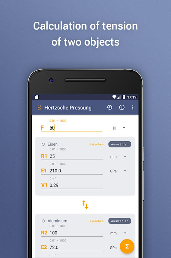 Hertzian Pressure Screen 3