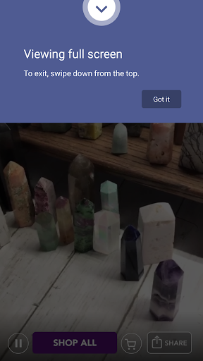 Screenshot of The Crystal Cottage