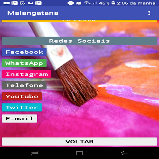 Android application Quadros de Moz screenshort