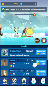 Last Frozen: Idle RPG survival 0.0.2 APK + Mod (Unlimited money) untuk android