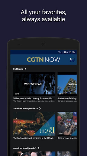 CGTN Now Screen 3