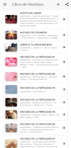Libro de Hechizos Screenshot 4 - AppWisp.com