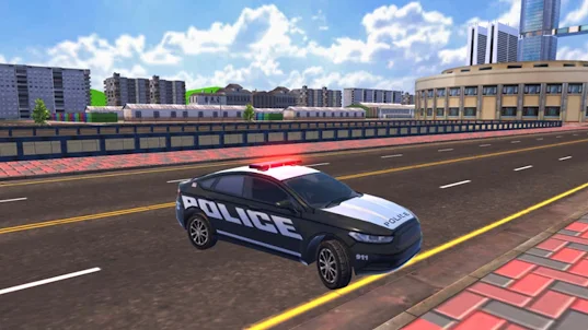 Police Car Chase 3D Games Sim