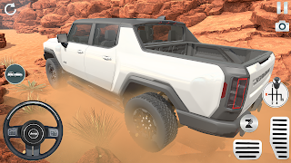 Prado Hummer Car Race Offroad - Screenshot 2