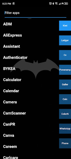 M Text Launcher Screen 2