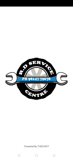 Android application Raju Service Center screenshort