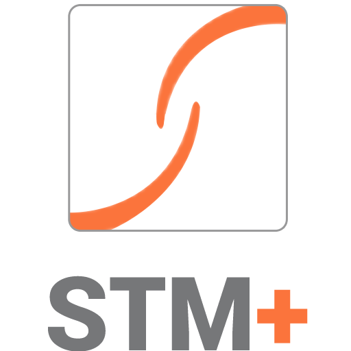 STM+ logo