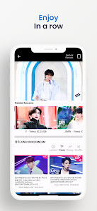 Screenshot 17 Kpop Ranking : k-pop app video android