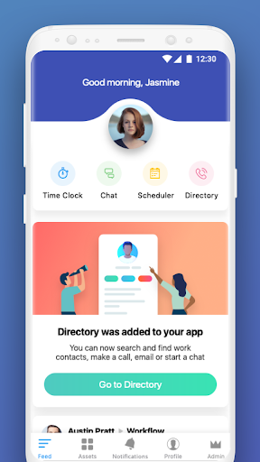 Android application מתחברים screenshort