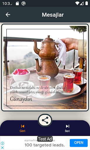 Resimli Günaydın Geceler Mesaj Screen 2