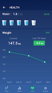 Step Counter - Pedometer Free & Calorie Counter  APK screenshots 3