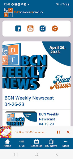 Android application BC News & Radio screenshort