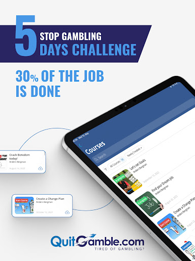 Screenshot of Quit Gamble