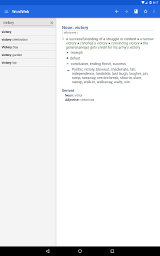 Dictionary - WordWeb 4.0 APK screenshots 5