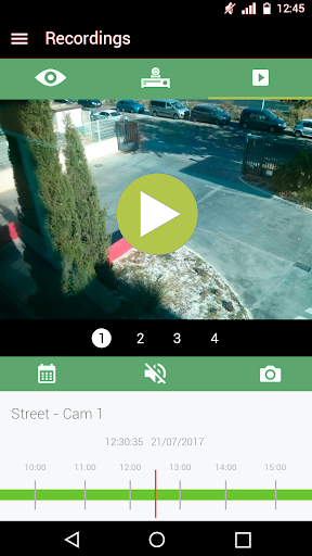 Securama View Screen 3