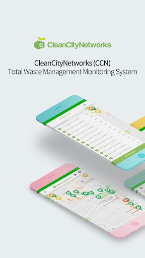 Android application CleanCityNetworks screenshort