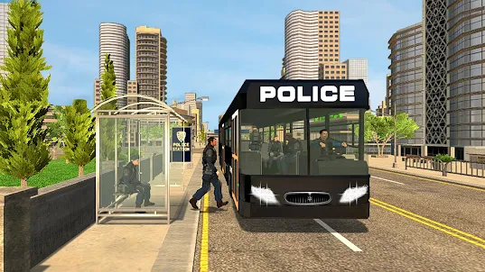 경찰 버스 게임: 미국 경찰 코치