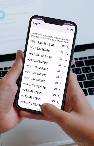 UnContact Chat without Saving