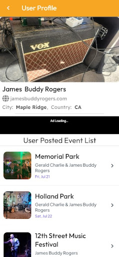 Live Music Finder screenshot